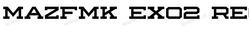 MAZFMK Exo2 Regular字体转换